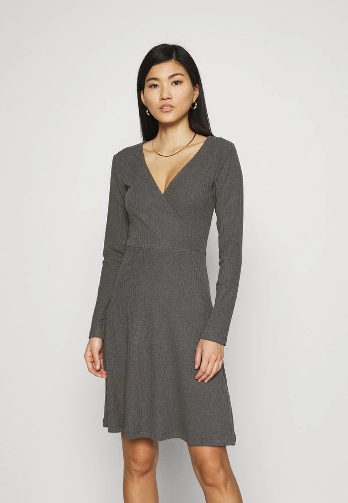 Peignoir ANNA FIELD Anna Field Jumper Dress Grise Femme | NCG-8623983